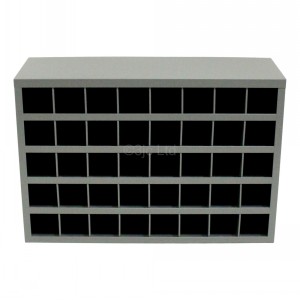 Storr Steel Bolt Bin Pigeon Hole Cabinet 40 Compartment